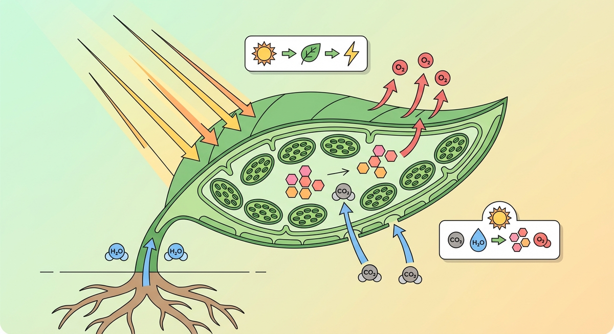 Hvordan fungerer fotosyntese?