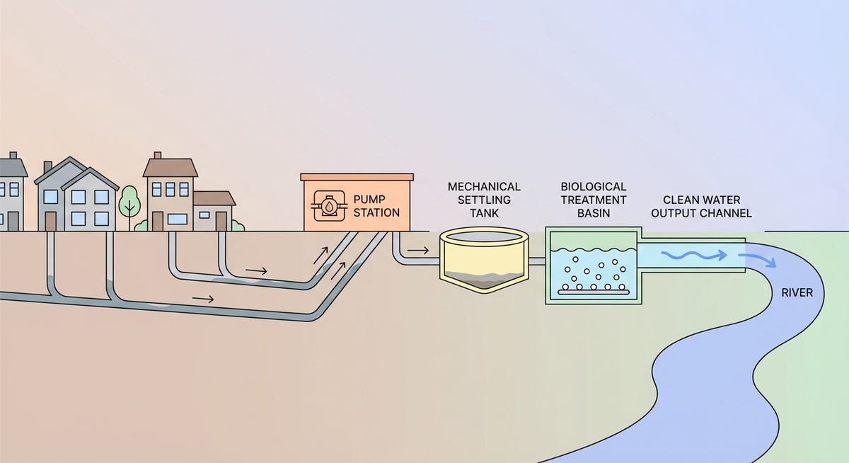 Hvordan fungerer et kloaksystem?