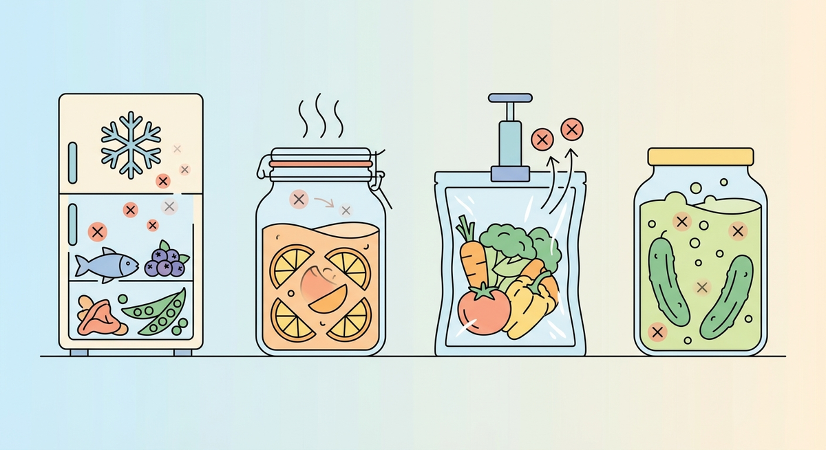 Hvordan fungerer konservering af mad?