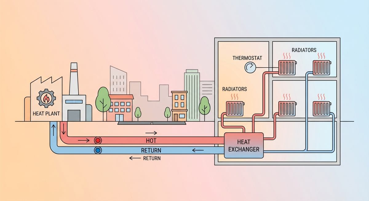 Hvordan fungerer et varmeanlæg?